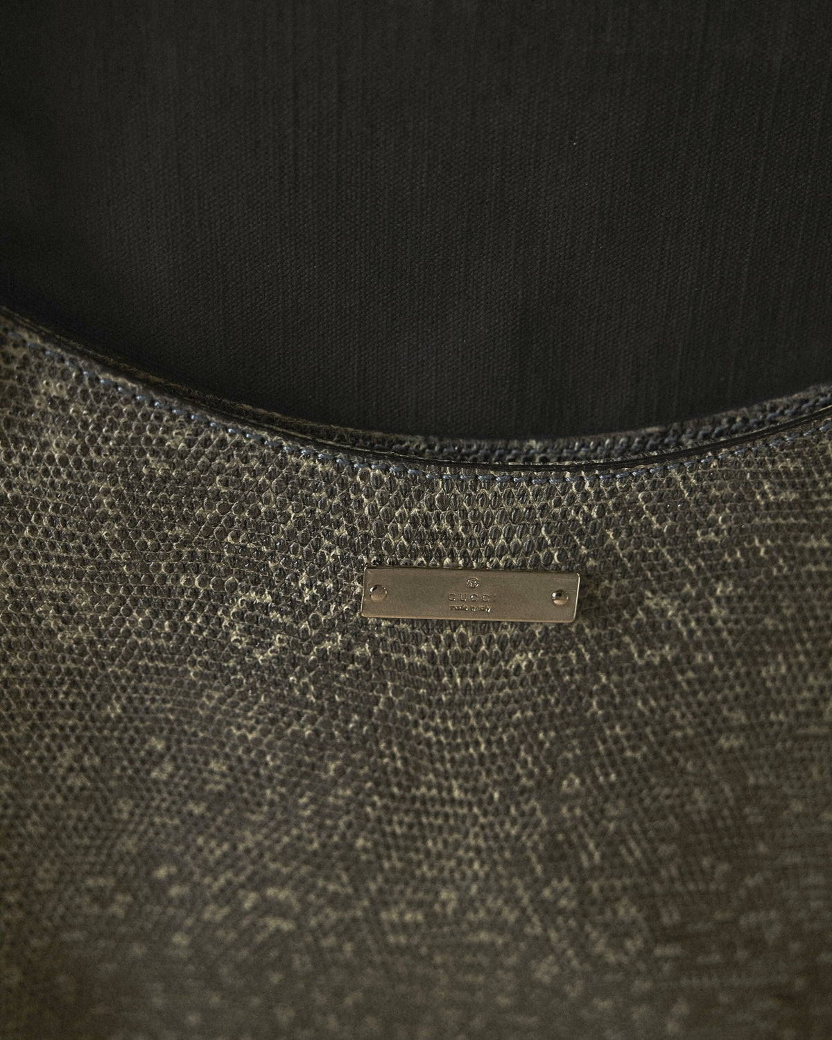 Gucci chain shoulder bag – logo plaque detail